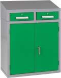 25Kg capacity 3/4 extension lockable pull out drawers.