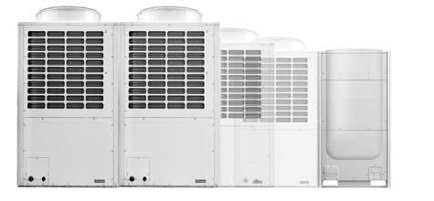 ) Light Weight and Space Saving DVM PLUS II Through compact design by adopting a highly efficient fan and heat exchanger, DVM PLUS II has successfully reduced the volume and the foot print area