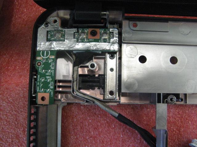 2:Remove 1 screw (M2.5*4mm); then remove the Power board.