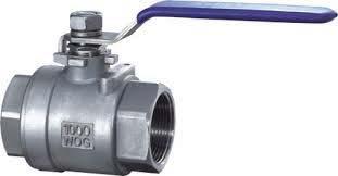 VALVE THREADED END SIZES: 1/4" - 2" MATERIAL: