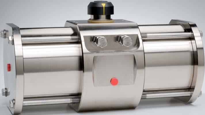 The Air Torque S Series stainless steel actuators are a corrosion resistant rack and pinion actuator particularly engineered for corrosive environments or sanitary.
