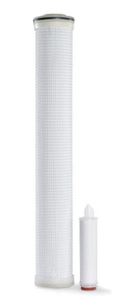 Filter cartridge overview CLAROX PL The specially pleated polypropylene filter cartridge for prefiltration of beverages makes the consistent retention of certain particles, such as diatomaceous earth
