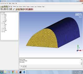 Another pull down menu of HEPD-GUI can be used to create geometry and mesh in ICEM-CFD (figure.7). (a) (b) Figure.