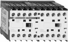 References contactors Reversing contactors for motor control, 6 to 16 A in category AC-3 and 6 to 12 A in category AC-4 Control circuit: a.c. 6010 Reversing contactor selection according to utilisation category, see pages /160 to /163 and /166 to /169.