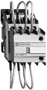 References contactors For switching 3-phase capacitor banks, used for power factor correction, Direct connection without choke inductors Special contactors Special contactors DpK are designed for