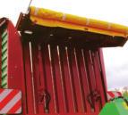 Load-protection bars The standard load-protection bars prevent the fodder from overflowing during filling.