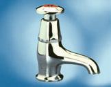 PERFORMA SELF-CLOSING BASIN TAPS 876 PRESTEX SELF-CLOSING BASIN TAP Basin Pillar Tap with flow regulator situated under the handle for on site adjustment.