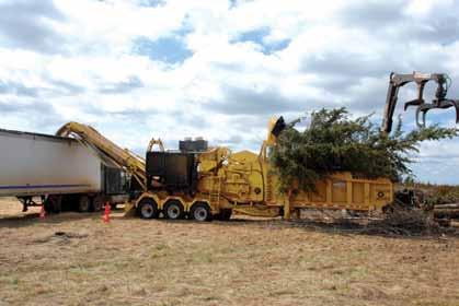 The compost turner line-up joins the family of Vermeer products serving the woodwaste processing