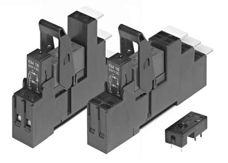 Accessories Industrial Power Relay RT n For Industrial Power Relay RT pinnings 3.5mm / 5mm; relay height 15.