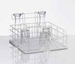 100 36 01 207 4 rows with rack extension, 16 glasses 90 x 90 400 x 400 x 255 55 01 219 85 000 471 Glass racks Size M Clear row dimensions / compartment size 3 rows 130 500 x 440 x 150 55 01 201 Rack