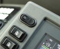 Change direction or shift gears without removing the shifting hand from the steering wheel.