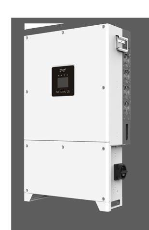 Distributed PV Power Solution String Inverter SPI-BHV Series (38~60kW) High efficiency, up to 99.