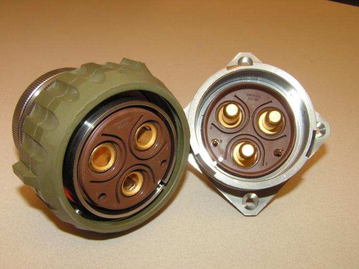 the IO connectors High Voltage, High Current, and