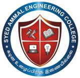 SYED AMMAL ENGINEERING COLLEGE (Approved by the AICTE, New Delhi, Govt. of Tamilnadu and Affiliated to Anna University, Chennai) Established in 1998 - An ISO 9001:2008 Certified Institution Dr. E.M.Abdullah Campus,Ramanathapuram 623 502.