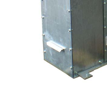 Boot Sections Include: Externally mounted flange bearings Machined, full-length UHMW