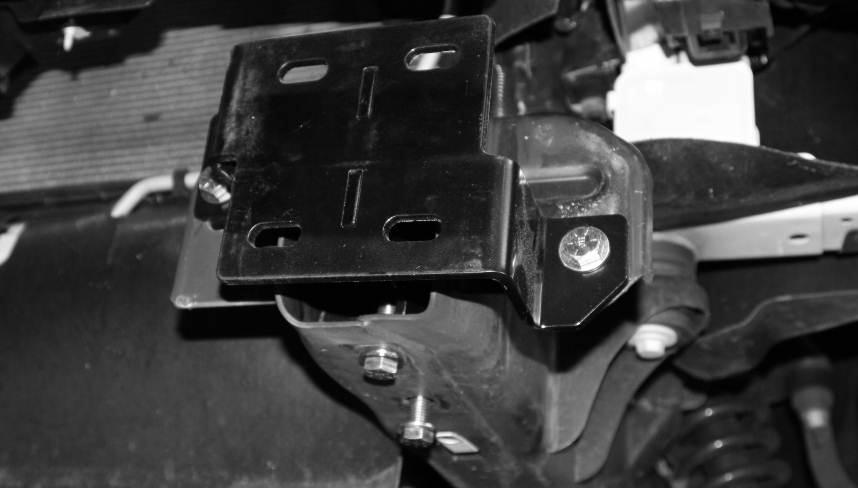 Use the OEM adjuster screw and spring to set the position of the beam. Figure 3 - FOG LIGHT INSTALLATION 3.