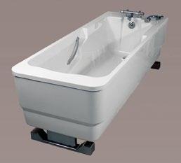 EZ COMFORT II & BATH LIFT 330 lb. Weight Capacity EZ WAY COMFORTLINE II The EZ Comfortline II is a free-standing, height-adjustable bathtub designed for a satisfying and relaxing bathing experience.