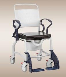 HYGIENE CHAIRS DIGNITY CLASSIC A cost-effective hygiene chair made with durable materials.