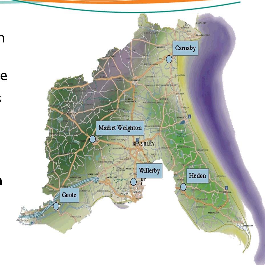 Overview of Current Waste Collection Operations in the East Riding The covers an operational area of 933 square miles and operates an In-House Waste Collection Service The Environmental Operations
