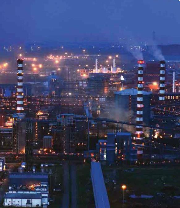 Tata Steel Kalinga Nagar - Second largest integrated steel plant in India - 3 MT crude steel production capacity in the first phase - Tata Steel Kalinganagar has