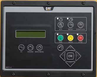 Includes inputs to collect supplementary data for the PLC to process when operating the genset and activating external equipment.