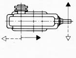 to m6 Shaft ends with feather keys to DIN-6885 sheet 1 form A Dimensions subject to modification Series Housing Shafts Screws NHK IV i = 100:1-250:1 i > 250:1-600:1 Size A B G H h h 1 K M c D 2 I 2 E