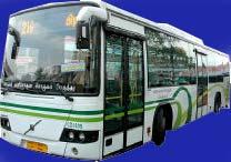 10 Air conditioned buses operated end of 2007 in Chennai Fleet was increased with MOUD financial support through JNNURM Scheme to 100 buses in the end of 2009 AC buses were introduced to facilitate