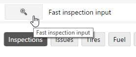 13. Enter inspection details for all of the tyres, and