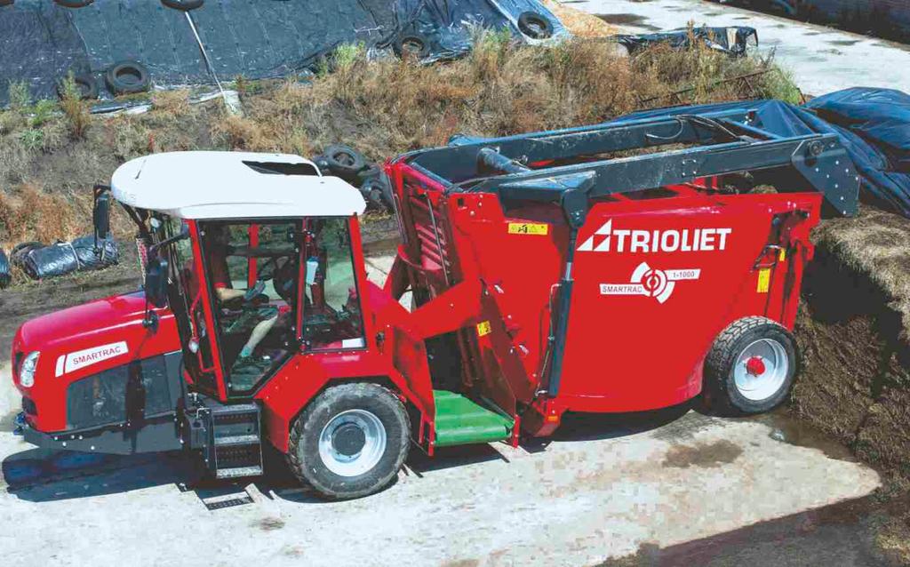 Mixing The Smartrac is equipped with the proven Twin Stream vertical mixing auger with Trioform auger knives.