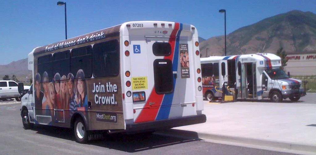 Paratransit (Ex: Pace Dial-A-Ride) Low density and suburban areas Smaller mini-buses or vans ADA special services required by law Curb-to-curb service, usually for elderly and disabled ADA same days