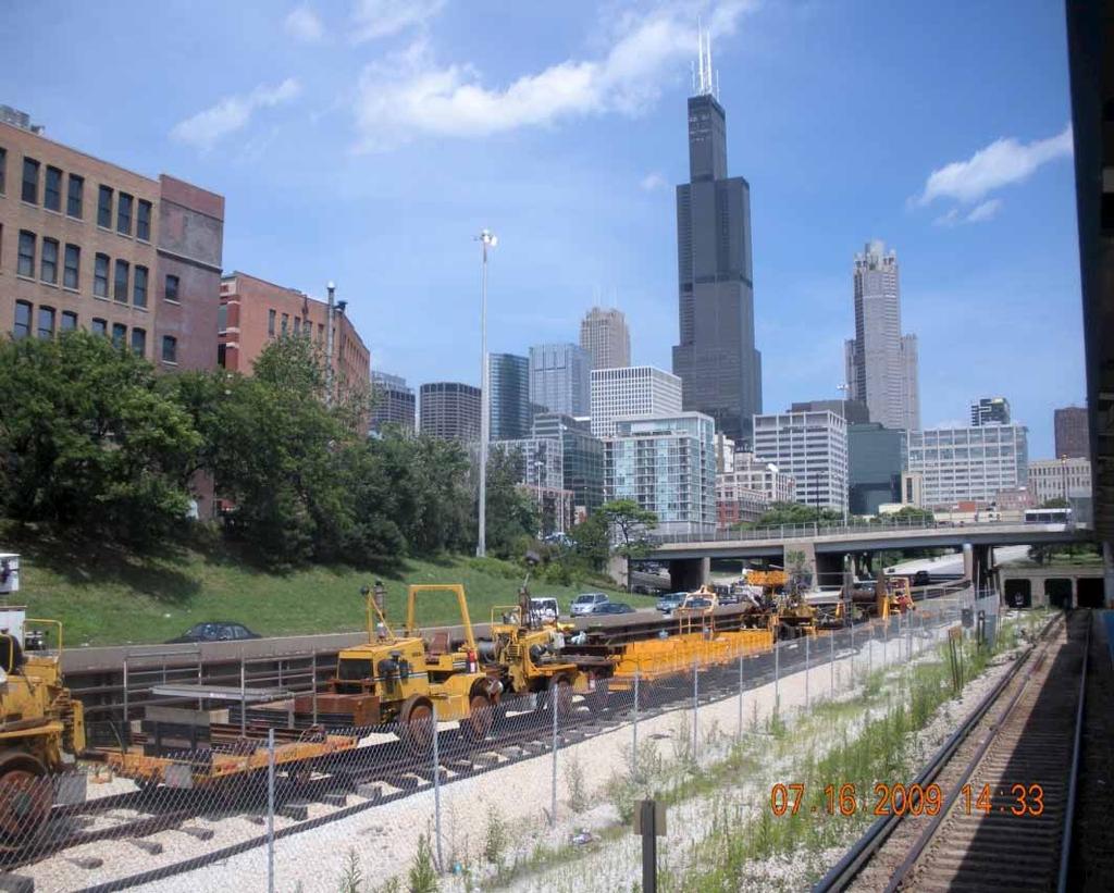 Heavy Rail (Examples: CTA elevated and subway) Usually in congested, high-density areas Moderate distance
