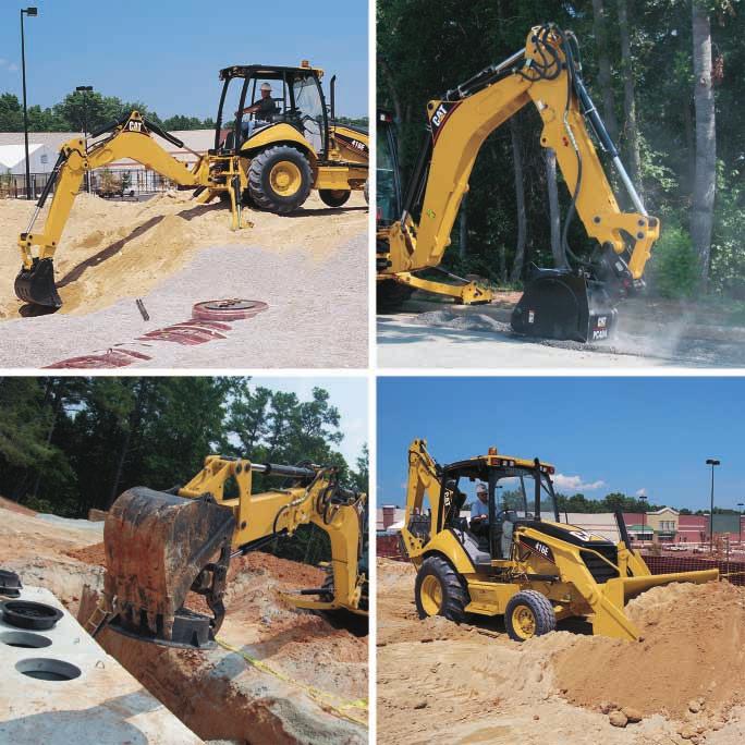Work Tools Choose from a wide variety of tools designed specifically for the backhoe loader. Work Tools. Caterpillar Work Tools for backhoe loaders extend the versatility of the machine.
