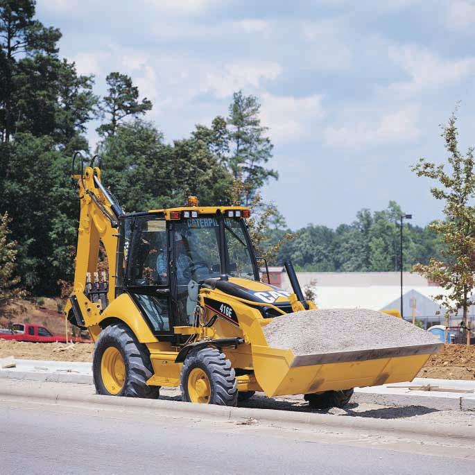 Ride Control Optional Caterpillar Ride Control delivers even greater operator comfort. Ride Control System.