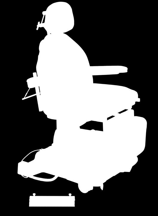 Using the handset remote or foot controls, operators can adjust the chair s height, backrest, seat rest and leg rest.