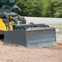 prevent twisting Hydraulically actuated. scarifier increases ripping.