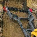 68 Compact Wheel Loaders SILAGE DEFACER SSL Coupler 3-position, extendable. frame; working heights up. to 19', depending on loader. lift height, loader capacity and.