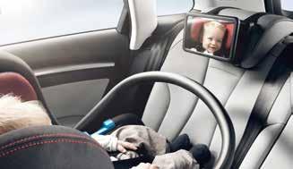 Car seats are protected against dirt and potential imprints made by the child seats.
