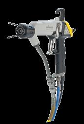 Select the right AirCoat gun for your purpose Different versions for different materials GM 5000EAC guns are available in three versions to best fit all paints.