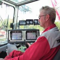 Certified to international standards Most Terex Crawler Cranes monitor ground pressure to ensure plan compliance Slide-in