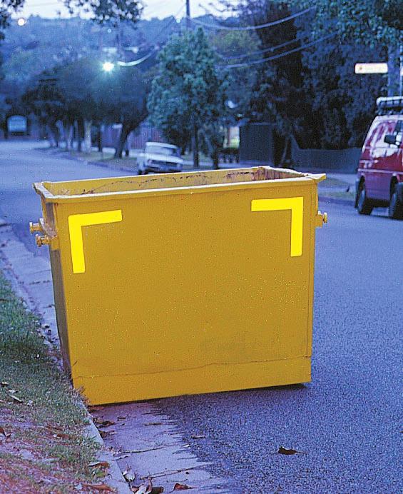 Guidelines For The Placement Of Waste Bins Within The Road Reserve The requirements relating to the placement of waste bins within the road reserve are detailed below under the following headings: