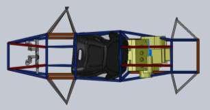 Chassis Model Fig. 7 Chassis model with engine and suspension Model Incorporated for more realistic representation Fig.