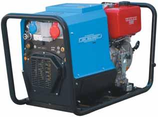 MPM 5/180 I-D/AE-Y + DIESEL ENGINE DRIVEN WELDER/GENERATOR / DELIVERS 170 A OF DC WELD OUTPUT / THREE-PHASE AND SINGLE-PHASE AUXILIARY POWER AVAILABLE Processes: STICK + Low oil pressure and battery