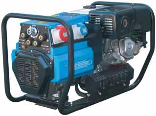 MPM 5/190 I-EB/H + PETROL ENGINE DRIVEN WELDER/GENERATOR / DELIVERS 190 A OF DC WELD OUTPUT / THREE-PHASE AND SINGLE-PHASE AUXILIARY POWER AVAILABLE Processes: STICK + Low oil level cut out device +