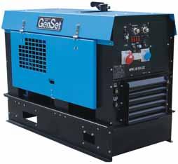 MPM 20/500 DZ + DIESEL ENGINE DRIVEN WELDER/GENERATOR / DELIVERS 500 A OF DC WELD OUTPUT / SINGLE-PHASE AUXILIARY POWER AVAILABLE Processes: STICK / TIG / CAG + Oil pressure, head temperature, engine