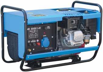 MG 3000 I-H - MG 3000 I-H/AE + PETROL ENGINE DRIVEN SINGLE-PHASE GENERATOR / ELECTRIC START MODEL (I-H/AE) / OUTPUT POWER 3 KVA SINGLE-PHASE + Low oil level cut out device + Generator voltage warning