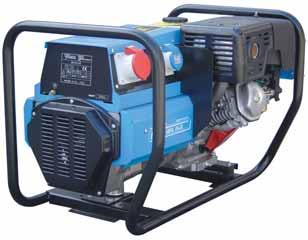 MG 5/4 I-H - MG 5/4 I-H/AE + PETROL ENGINE DRIVEN THREE-PHASE GENERATOR / ELECTRIC START MODEL (I-H/AE) / OUTPUT POWER 5,5 KVA THREE-PHASE AND 4 KVA SINGLE- PHASE + Low oil level cut out device + 12V