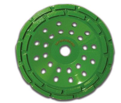 Dia Single Double Turbo Spiral mm row row List List List List 115 34 50 125 40 57 98 180 108 93 Grinding Plates Quality heavy duty plates suitable for most types of concrete and grinding machines for