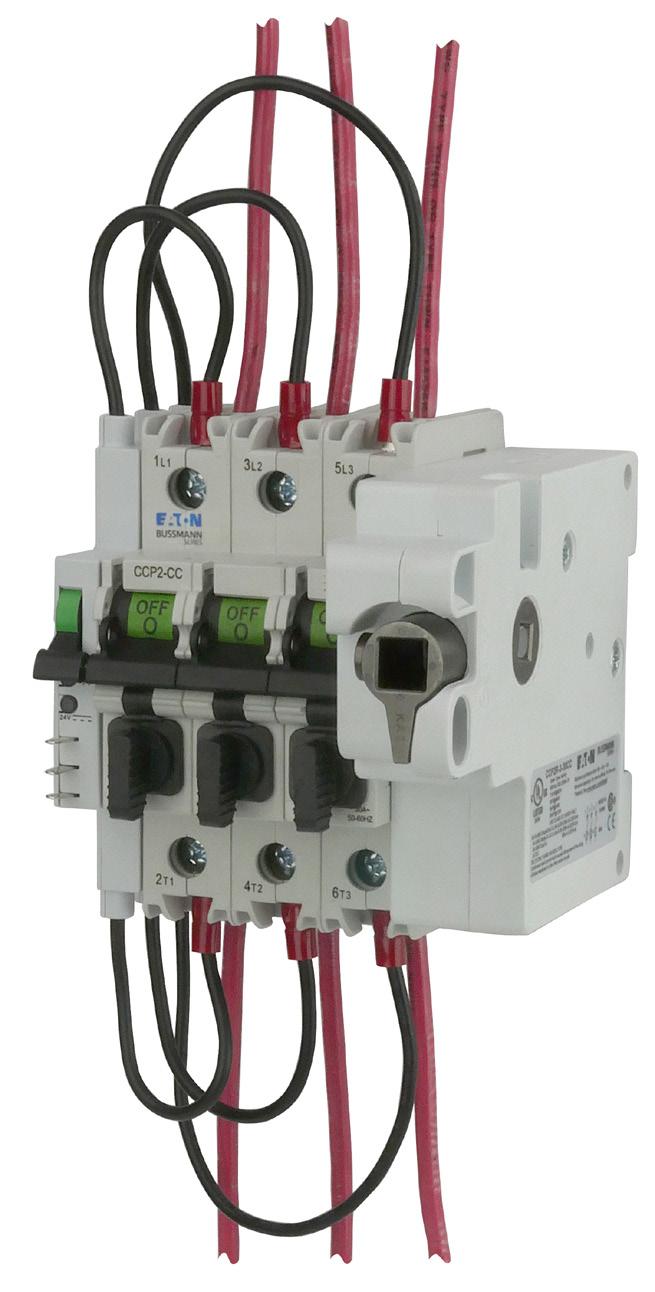 Technical Data 10789 Features Extremely compact (18 mm wide per pole ) design High SCCR up to 200 ka (UL Class CC) and 120 ka (IEC) Disconnect rated for load isolation Full voltage rated up to 600