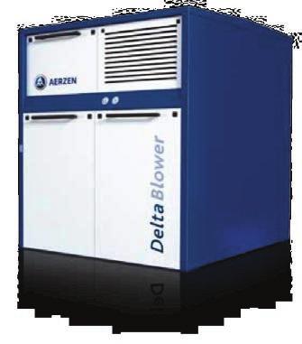 AERZEN TURBO. THE KEY PLAYER IN HIGHLY EFFICIENT COMBINED SYSTEMS. Strong fluctuations are typical of load operations in biological sewage treatment plants.