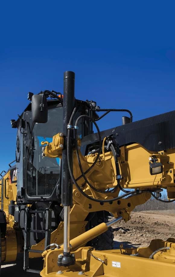 Hydraulics Advanced machine controls with precise and predictable movements.